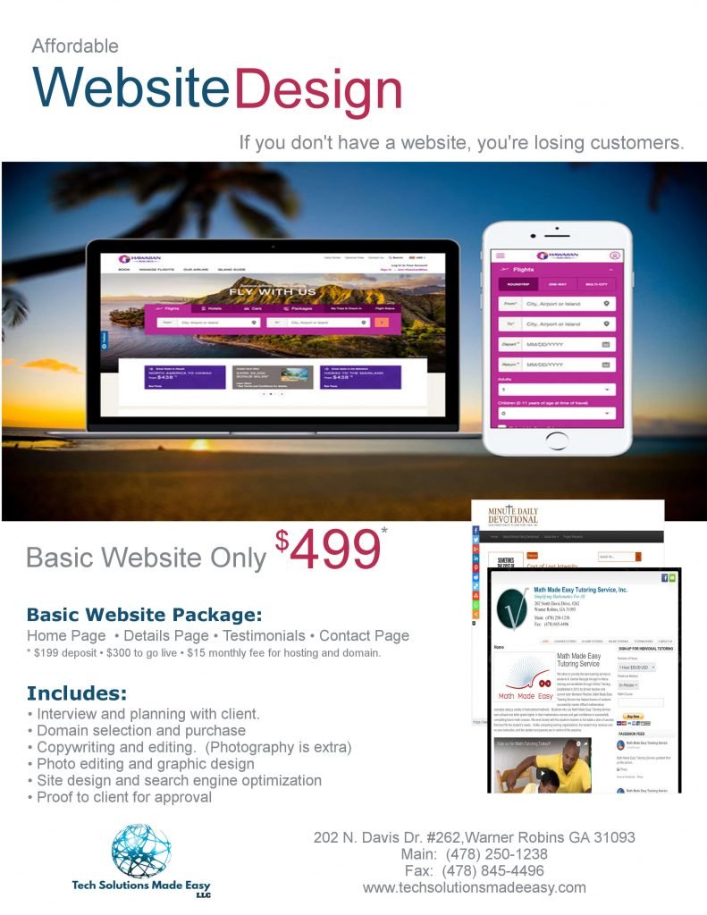 basic website